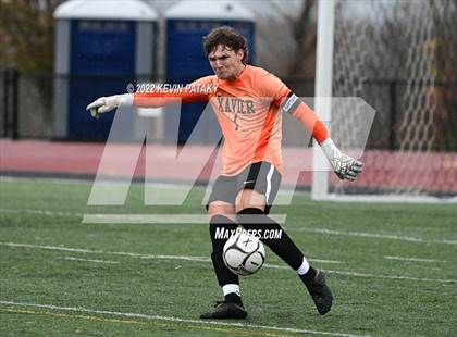 Thumbnail 3 in Pomperaug @ Xavier (CIAC Class L Quarterfinal) photogallery.