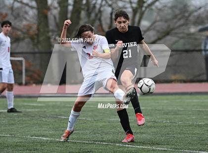 Thumbnail 1 in Pomperaug @ Xavier (CIAC Class L Quarterfinal) photogallery.