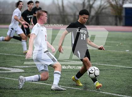 Thumbnail 2 in Pomperaug @ Xavier (CIAC Class L Quarterfinal) photogallery.