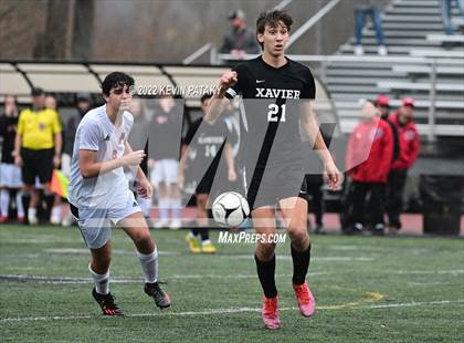 Thumbnail 1 in Pomperaug @ Xavier (CIAC Class L Quarterfinal) photogallery.