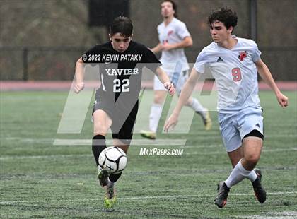 Thumbnail 1 in Pomperaug @ Xavier (CIAC Class L Quarterfinal) photogallery.