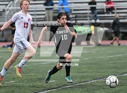 Thumbnail 3 in Pomperaug @ Xavier (CIAC Class L Quarterfinal) photogallery.