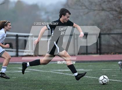 Thumbnail 3 in Pomperaug @ Xavier (CIAC Class L Quarterfinal) photogallery.
