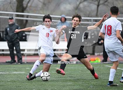 Thumbnail 2 in Pomperaug @ Xavier (CIAC Class L Quarterfinal) photogallery.