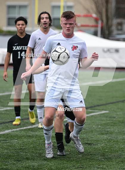 Thumbnail 3 in Pomperaug @ Xavier (CIAC Class L Quarterfinal) photogallery.