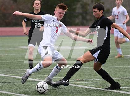 Thumbnail 1 in Pomperaug @ Xavier (CIAC Class L Quarterfinal) photogallery.