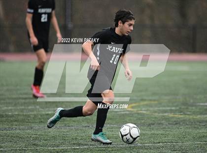 Thumbnail 2 in Pomperaug @ Xavier (CIAC Class L Quarterfinal) photogallery.