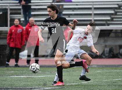 Thumbnail 3 in Pomperaug @ Xavier (CIAC Class L Quarterfinal) photogallery.