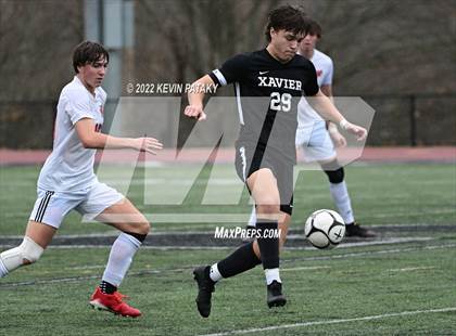 Thumbnail 2 in Pomperaug @ Xavier (CIAC Class L Quarterfinal) photogallery.