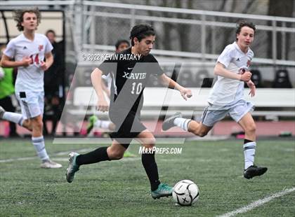 Thumbnail 1 in Pomperaug @ Xavier (CIAC Class L Quarterfinal) photogallery.