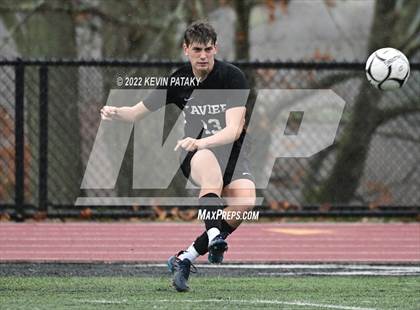 Thumbnail 2 in Pomperaug @ Xavier (CIAC Class L Quarterfinal) photogallery.