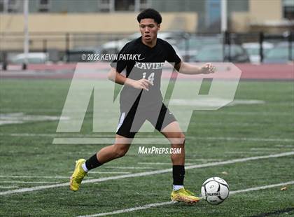 Thumbnail 2 in Pomperaug @ Xavier (CIAC Class L Quarterfinal) photogallery.