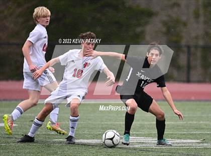 Thumbnail 2 in Pomperaug @ Xavier (CIAC Class L Quarterfinal) photogallery.