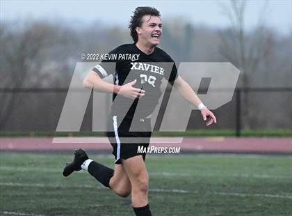 Thumbnail 1 in Pomperaug @ Xavier (CIAC Class L Quarterfinal) photogallery.