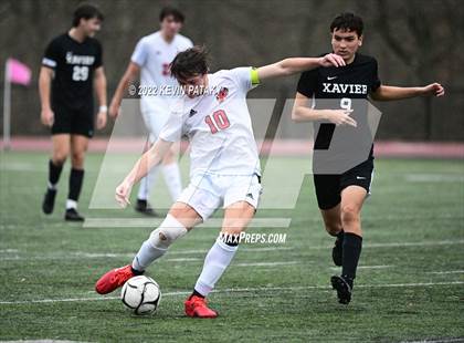 Thumbnail 1 in Pomperaug @ Xavier (CIAC Class L Quarterfinal) photogallery.