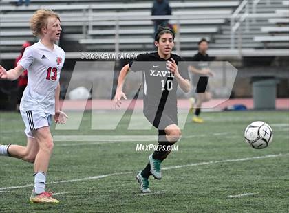 Thumbnail 1 in Pomperaug @ Xavier (CIAC Class L Quarterfinal) photogallery.