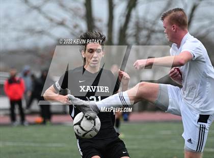 Thumbnail 2 in Pomperaug @ Xavier (CIAC Class L Quarterfinal) photogallery.