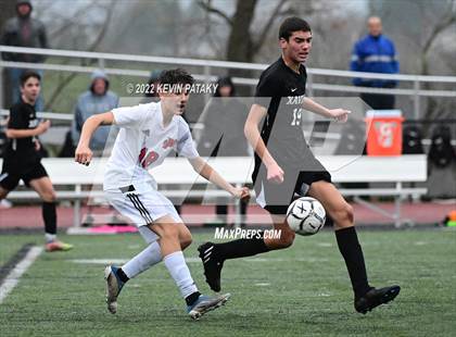 Thumbnail 3 in Pomperaug @ Xavier (CIAC Class L Quarterfinal) photogallery.