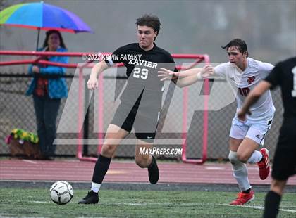 Thumbnail 1 in Pomperaug @ Xavier (CIAC Class L Quarterfinal) photogallery.