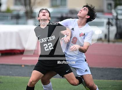 Thumbnail 1 in Pomperaug @ Xavier (CIAC Class L Quarterfinal) photogallery.