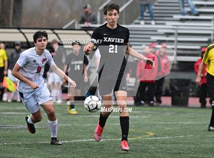 Thumbnail 2 in Pomperaug @ Xavier (CIAC Class L Quarterfinal) photogallery.