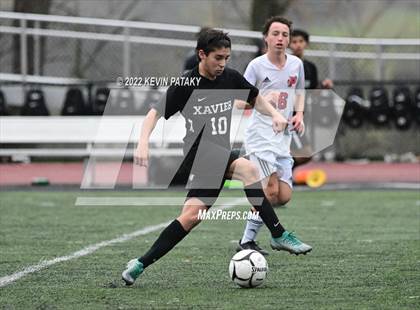 Thumbnail 3 in Pomperaug @ Xavier (CIAC Class L Quarterfinal) photogallery.