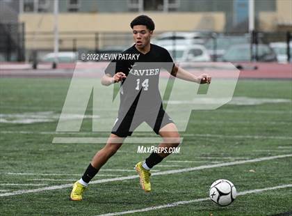 Thumbnail 3 in Pomperaug @ Xavier (CIAC Class L Quarterfinal) photogallery.