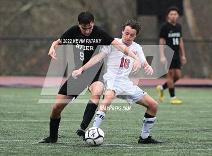 Thumbnail 2 in Pomperaug @ Xavier (CIAC Class L Quarterfinal) photogallery.