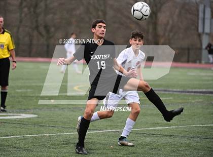 Thumbnail 1 in Pomperaug @ Xavier (CIAC Class L Quarterfinal) photogallery.