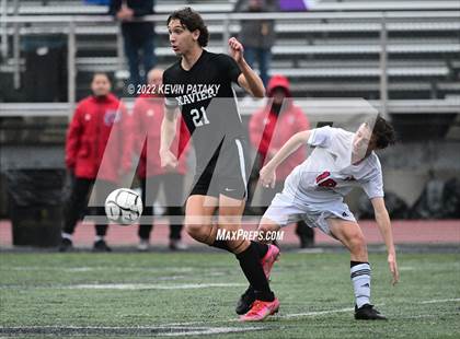 Thumbnail 2 in Pomperaug @ Xavier (CIAC Class L Quarterfinal) photogallery.