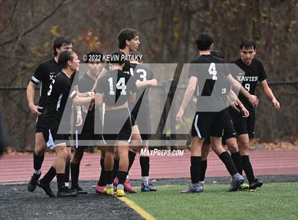 Thumbnail 2 in Pomperaug @ Xavier (CIAC Class L Quarterfinal) photogallery.
