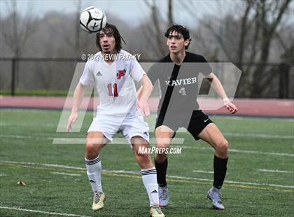 Thumbnail 3 in Pomperaug @ Xavier (CIAC Class L Quarterfinal) photogallery.