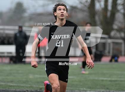 Thumbnail 2 in Pomperaug @ Xavier (CIAC Class L Quarterfinal) photogallery.