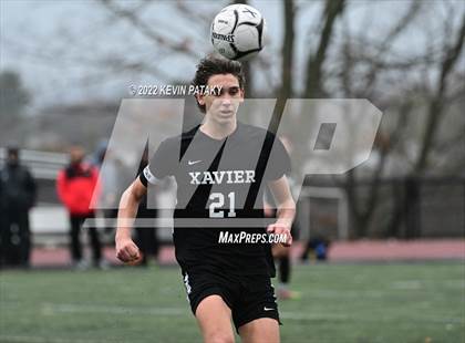 Thumbnail 1 in Pomperaug @ Xavier (CIAC Class L Quarterfinal) photogallery.