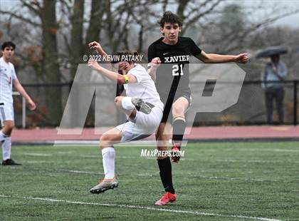 Thumbnail 2 in Pomperaug @ Xavier (CIAC Class L Quarterfinal) photogallery.