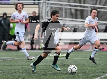 Thumbnail 3 in Pomperaug @ Xavier (CIAC Class L Quarterfinal) photogallery.