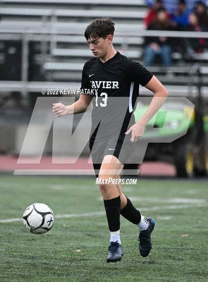 Thumbnail 1 in Pomperaug @ Xavier (CIAC Class L Quarterfinal) photogallery.