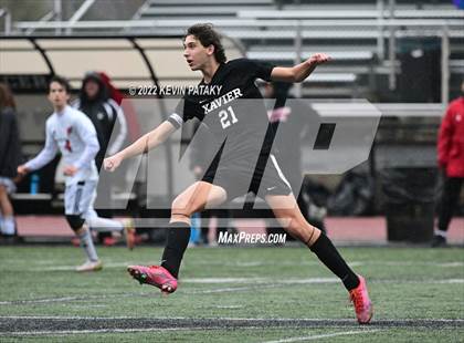 Thumbnail 1 in Pomperaug @ Xavier (CIAC Class L Quarterfinal) photogallery.