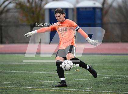 Thumbnail 1 in Pomperaug @ Xavier (CIAC Class L Quarterfinal) photogallery.