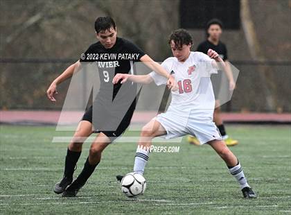 Thumbnail 1 in Pomperaug @ Xavier (CIAC Class L Quarterfinal) photogallery.
