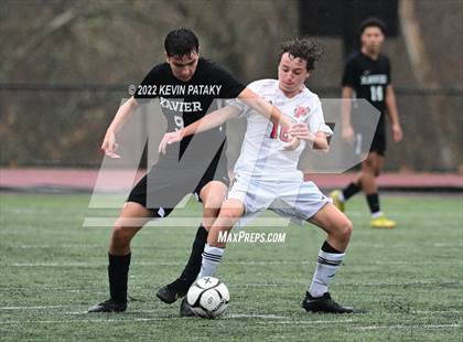 Thumbnail 1 in Pomperaug @ Xavier (CIAC Class L Quarterfinal) photogallery.