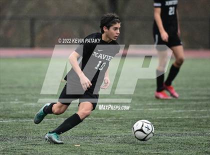 Thumbnail 2 in Pomperaug @ Xavier (CIAC Class L Quarterfinal) photogallery.