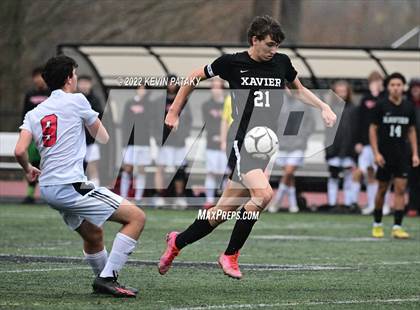 Thumbnail 2 in Pomperaug @ Xavier (CIAC Class L Quarterfinal) photogallery.