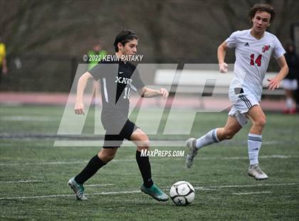 Thumbnail 3 in Pomperaug @ Xavier (CIAC Class L Quarterfinal) photogallery.