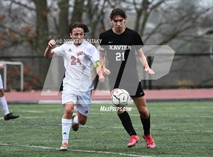 Thumbnail 3 in Pomperaug @ Xavier (CIAC Class L Quarterfinal) photogallery.