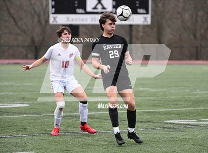 Thumbnail 3 in Pomperaug @ Xavier (CIAC Class L Quarterfinal) photogallery.