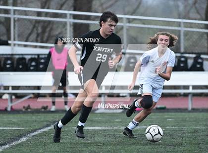 Thumbnail 2 in Pomperaug @ Xavier (CIAC Class L Quarterfinal) photogallery.