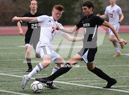 Thumbnail 2 in Pomperaug @ Xavier (CIAC Class L Quarterfinal) photogallery.