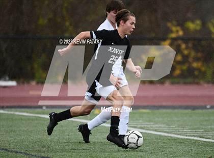 Thumbnail 3 in Pomperaug @ Xavier (CIAC Class L Quarterfinal) photogallery.