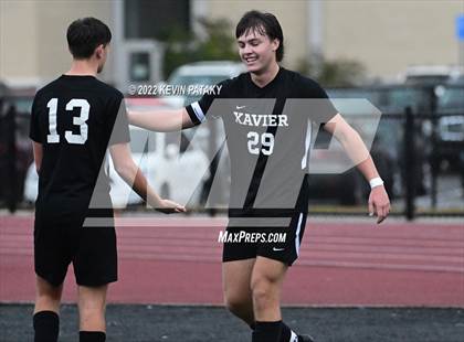 Thumbnail 2 in Pomperaug @ Xavier (CIAC Class L Quarterfinal) photogallery.